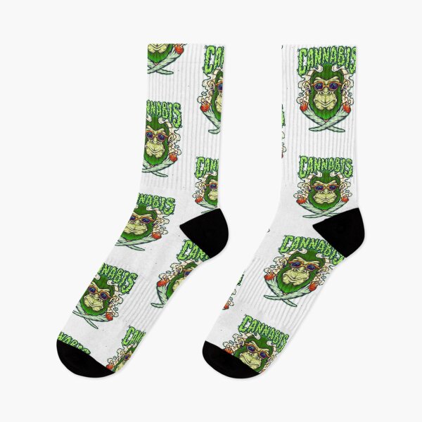 Item preview, Funny Cannabis Gorilla design-gift for weed smokers designed and sold by BRtisticDesigns.
