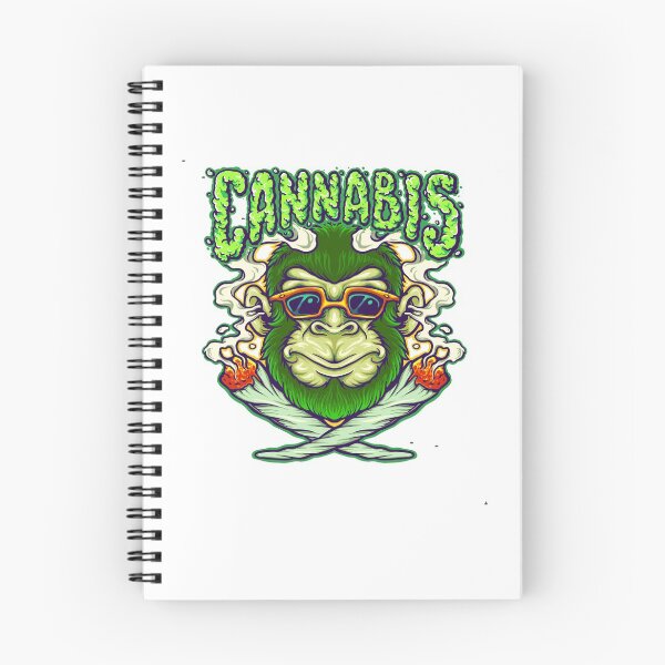 Item preview, Funny Cannabis Gorilla design-gift for weed smokers designed and sold by BRtisticDesigns.