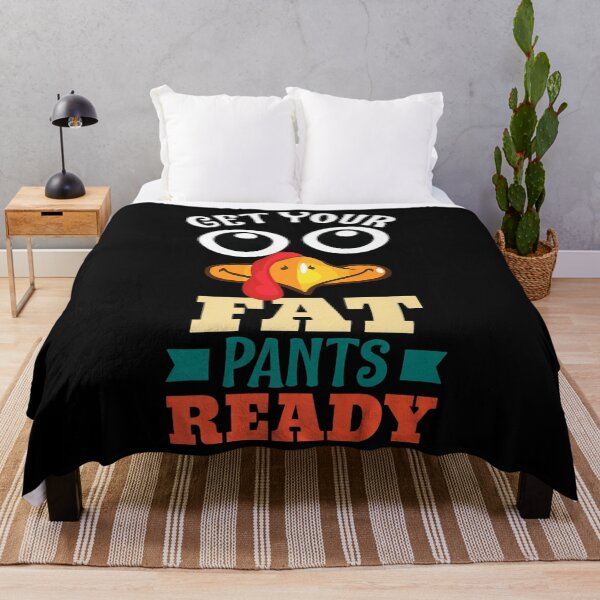 Artikelvorschau, Fat Pants Ready Truthahn Thanksgiving Passender Familienpyjama entworfen und verkauft von KimberlyOppen.