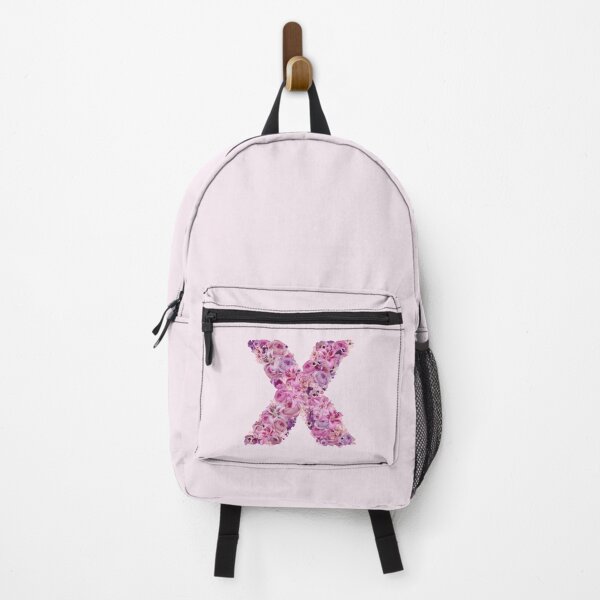 Item preview, Letter X | Pink Flower Pattern | Letter Art | Typography designed and sold by hayleylauren.