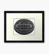 NISSAN Framed Print