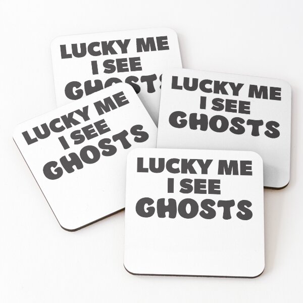 Item preview, Lucky Me I See Ghosts designed and sold by RoguePixel.