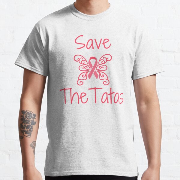 Save the Tatas Black Men's T-Shirt – The Medical Zone