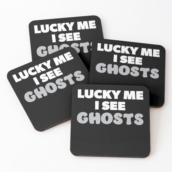 Item preview, Lucky Me I See Ghosts designed and sold by RoguePixel.