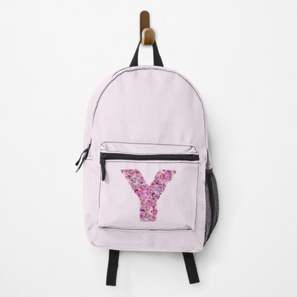 Item preview, Letter Y | Pink Flower Pattern | Letter Art | Typography designed and sold by hayleylauren.
