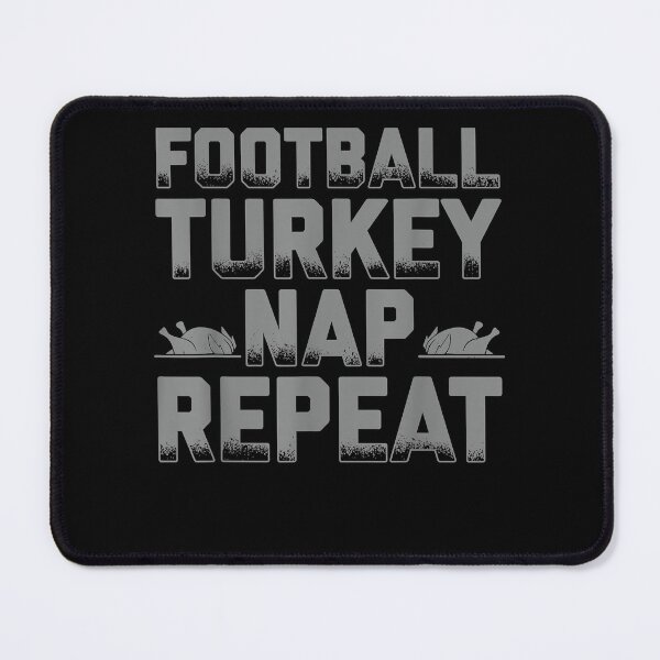 Item preview, Football Turkey Nap Repeat Funny Thanksgiving designed and sold by KimberlyOppen.