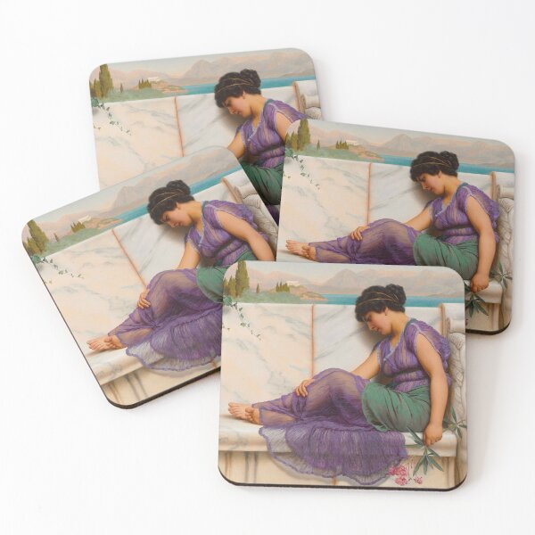 Item preview, Summer Idleness: Day Dreams | John William Godward | Vintage Paintings  designed and sold by KnightandMoon.