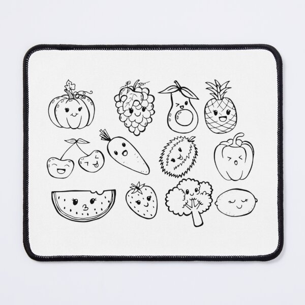 Item preview, Fruit Doodle Illustration designed and sold by Dews-Store.