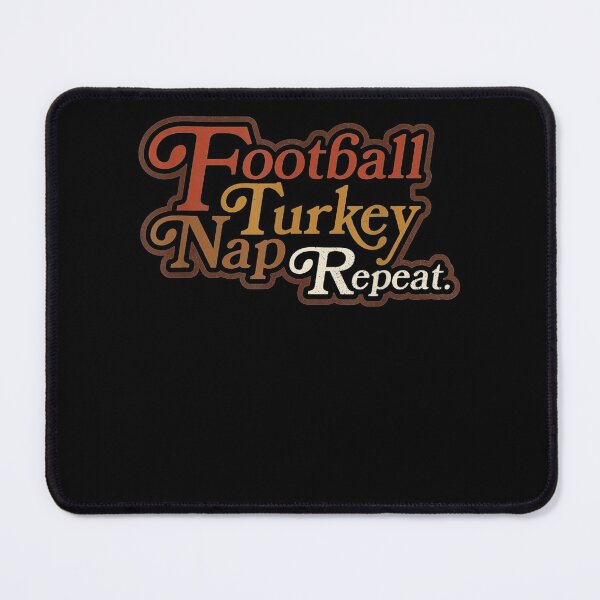 Item preview, Football Turkey Nap Repeat Thanksgiving Retro Vintage Top designed and sold by KimberlyOppen.