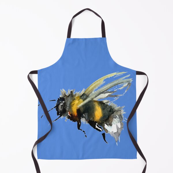 Item preview, Watercolour Bee in motion a great pollinator designed and sold by Liz HL Art Shop.