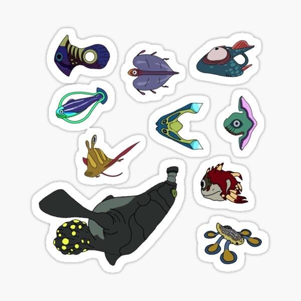 Subnautica Safe Shallows Sticker