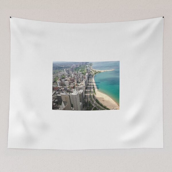 Item preview, Chicago Downtown Buildings Photographic designed and sold by healthybrains.
