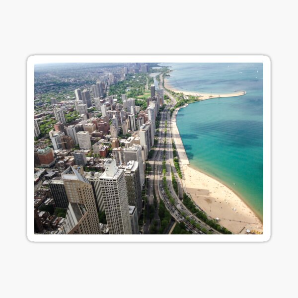 Item preview, Chicago Downtown Buildings Photographic designed and sold by healthybrains.