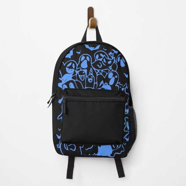 Item preview, horror ghost doodle blue designed and sold by black wedus.