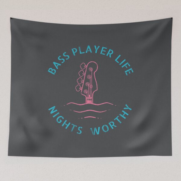 Item preview, Bass Player Life Nights Worthy designed and sold by nightsworthy.
