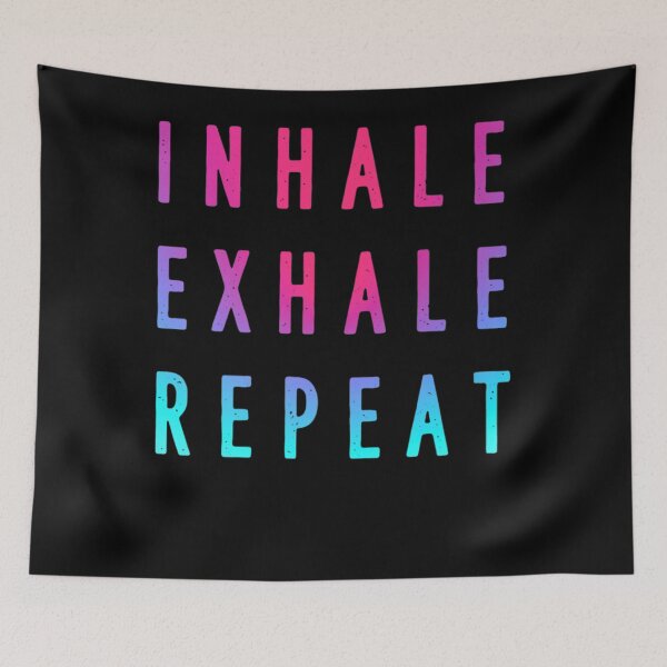 Item preview, Funny Inhale Exhale Repeat designed and sold by KimberlyOppen.