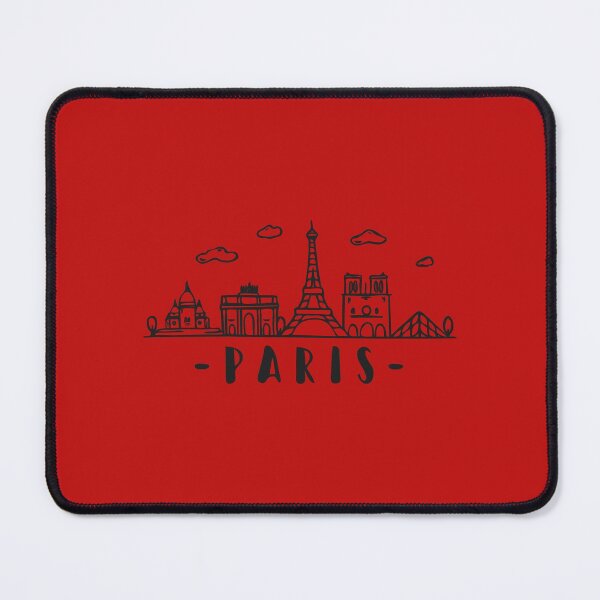 Item preview, paris line art city designed and sold by black wedus.