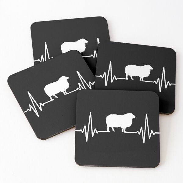Item preview, Sheep Heartbeat designed and sold by AndreaLinks.