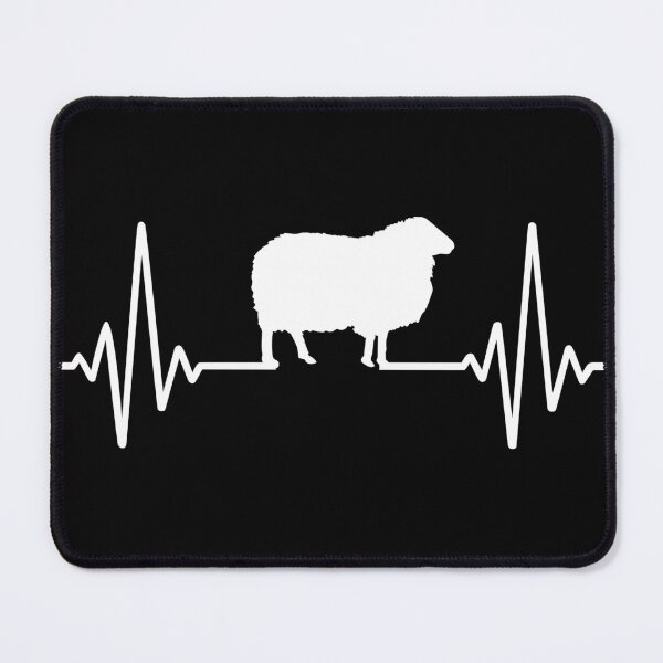 Item preview, Sheep Heartbeat designed and sold by AndreaLinks.