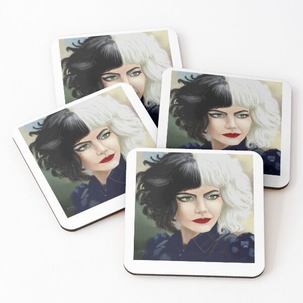 Aperçu de l'œuvre Peintures portrait cruella créée et vendue par CarolDenise8.