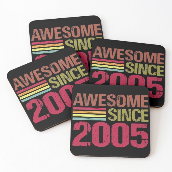 Item preview, Awesome Since 2005 Retro Vintage 16th Birthday Gift designed and sold by designbychow.