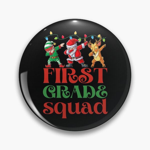 Item preview, first grade squad christmas designed and sold by Hey-Nice-Shirt.