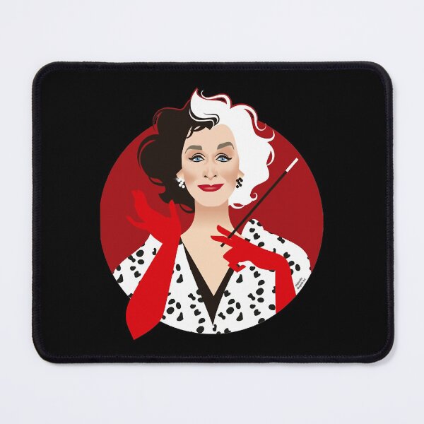 Item preview, De vil Cruella sticker designed and sold by CarolDenise8.