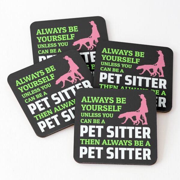 Item preview, Pet Sitter Sitting Dog Walker Animal Funny Gift designed and sold by CuteDesigns1.