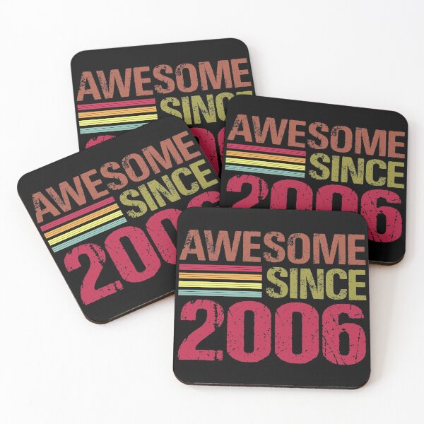 Item preview, Awesome Since 2006 Retro Vintage 15th Birthday Gift designed and sold by designbychow.