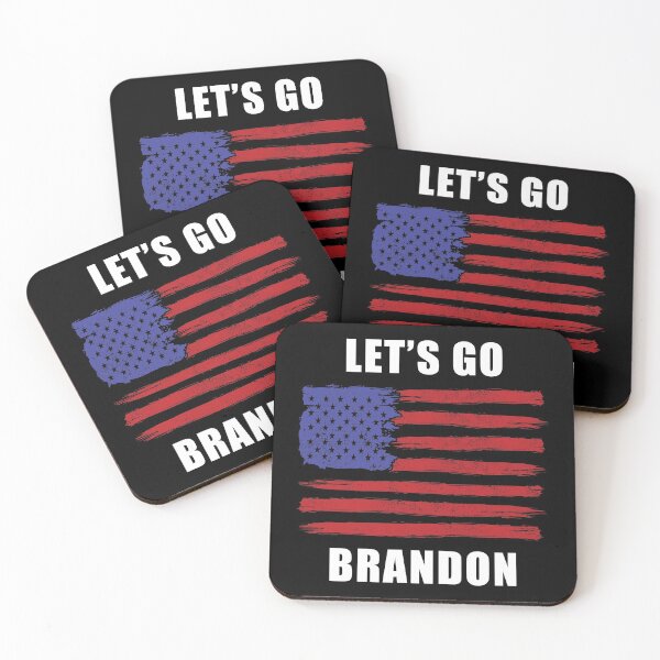 Item preview, Funny Let's Go Brandon with American Flag, Conservative Humor, Joe Biden Chant, USA flag designed and sold by HermoTees.