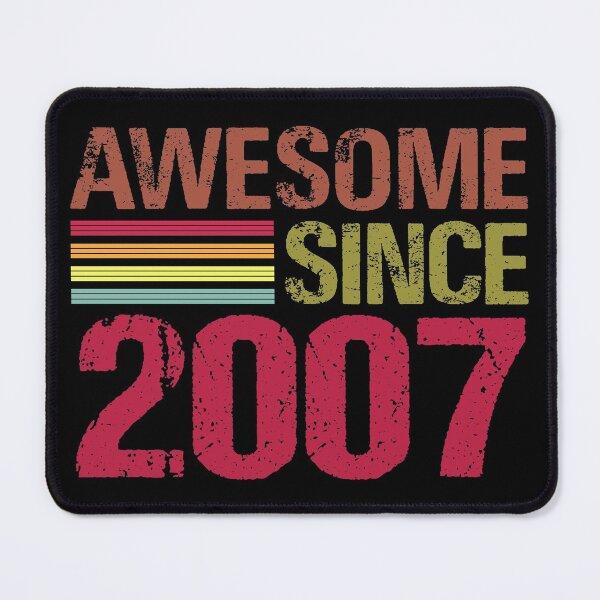 Item preview, Awesome Since 2007 Retro Vintage 14th Birthday Gift designed and sold by designbychow.