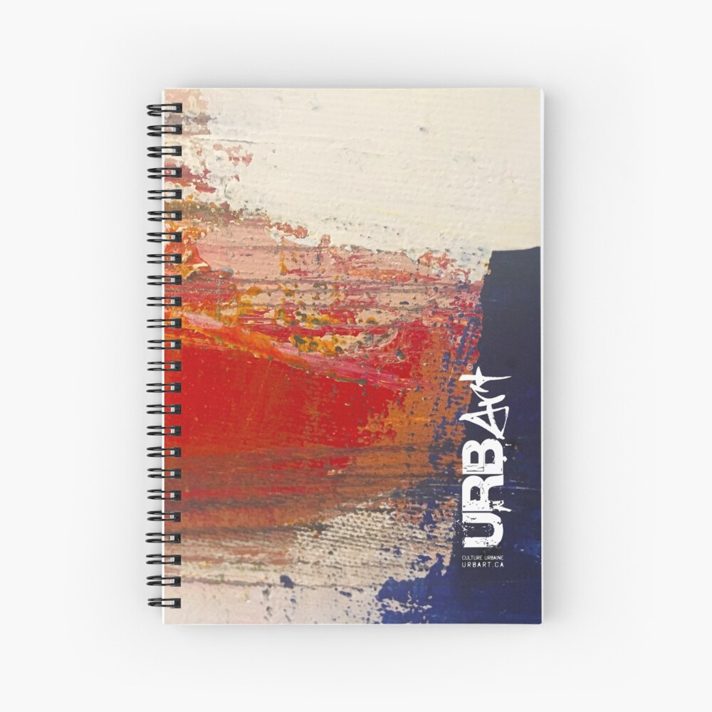 Aperçu de l'œuvre Cahier à spirale créée et vendue par UrbArt.