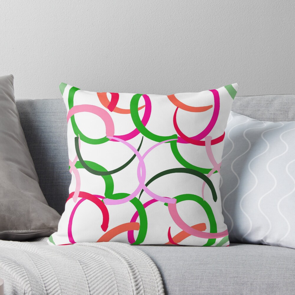 Item preview, Throw Pillow designed and sold by PeaceWorkDesign.