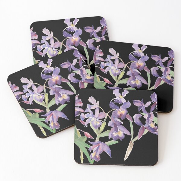 Item preview,  Purple Orchid: Black designed and sold by devinoishi.