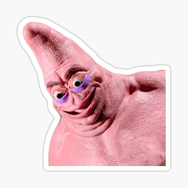 Realistic Patrick Sticker