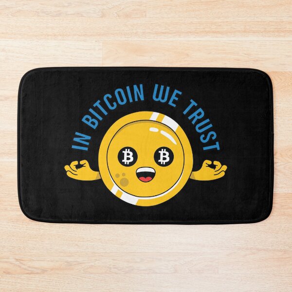 Item preview, In Bitcoin We Trust - for Crypto Traders and Miners designed and sold by spacedowl.