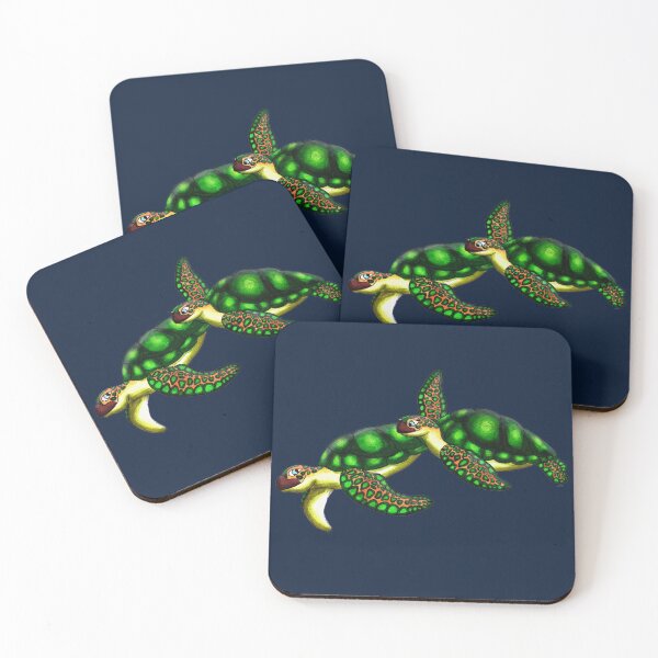Item preview, Swimming Sea Turtles designed and sold by Laural Retz.