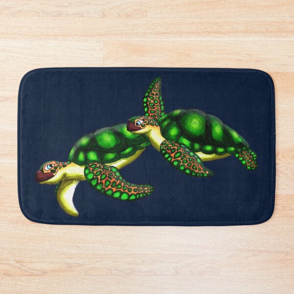 Item preview, Swimming Sea Turtles designed and sold by Laural Retz.