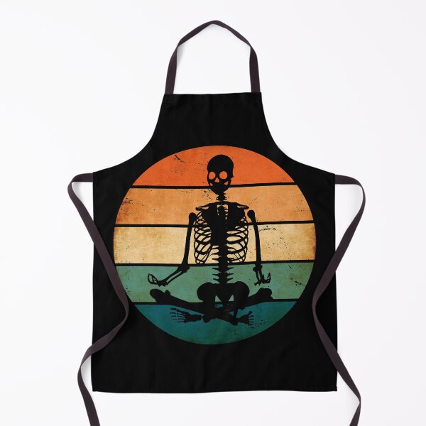 Item preview, Namaste Here Funny Meditation Sunset Halloween Design designed and sold by boopsblunt.