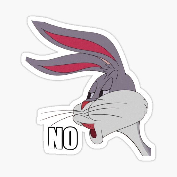 Bugs Bunny (NO) Sticker