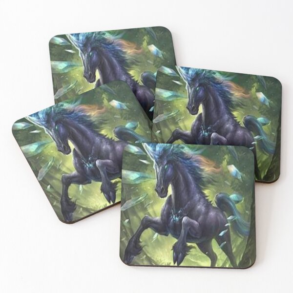 Item preview, Fantasy Animals - The Legendary Black Unicorn designed and sold by GoodsNice.