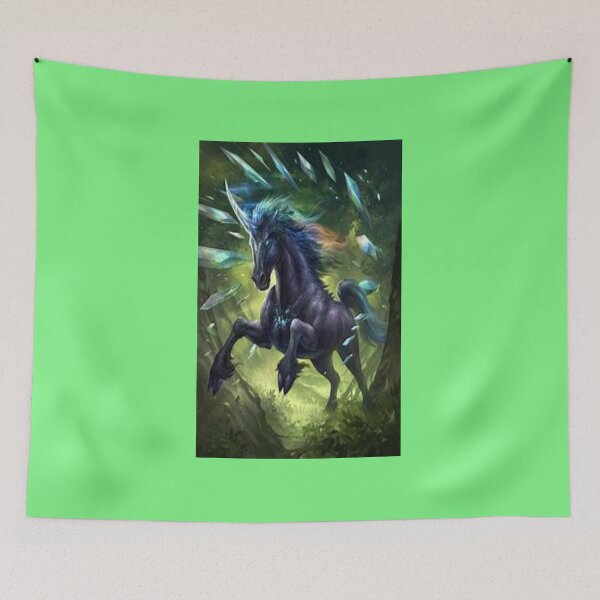 Item preview, Fantasy Animals - The Legendary Black Unicorn designed and sold by GoodsNice.