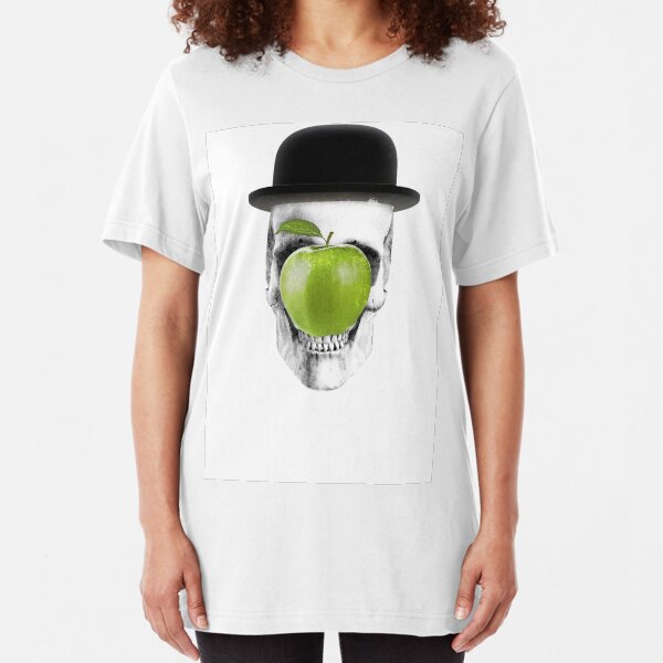 Magritte Skull Slim Fit T-Shirt