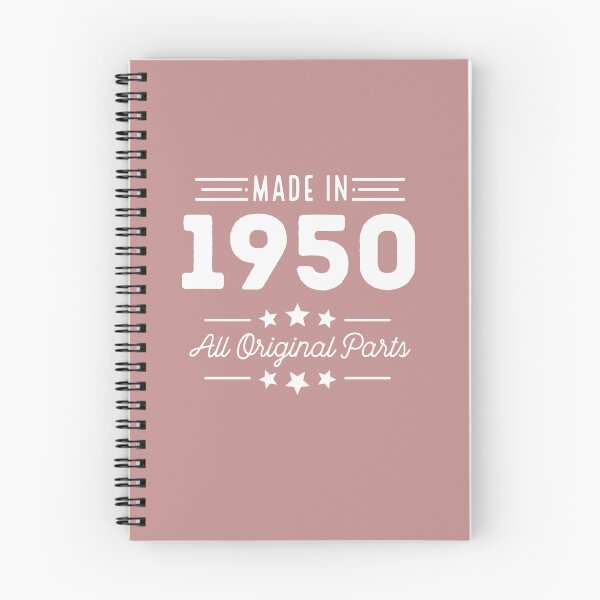 Item preview, Made In 1950 All Original Parts 66th Birthday Gift T-Shirt designed and sold by AlwaysAwesome.