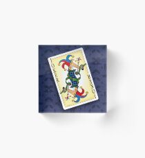 Brindle Joker Acrylic Block