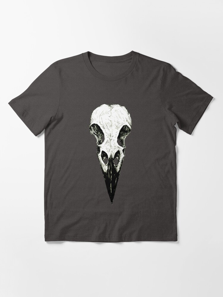 Alternate view of Raven Skull Essential T-Shirt