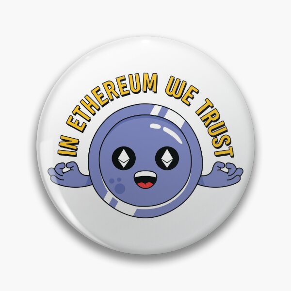 Item preview, In Ethereum We Trust - for Crypto Traders and Ethereum Miners designed and sold by spacedowl.