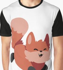Foxy Smiles Graphic T-Shirt