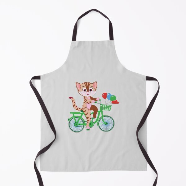 Item preview, Cycling Cat - (+ View this design on 75+ products) designed and sold by Julien Hebbrecht.