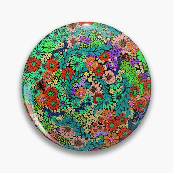 Item preview, Totally Zen Spiral Garden - Summer greens and reds designed and sold by Kestrelle.